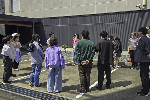 街歩きリサーチの様子