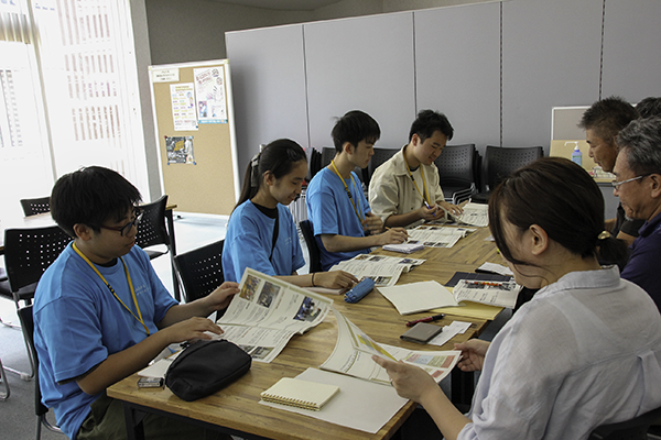 美濃加茂市多文化共生係の職員の皆さんからヒアリング