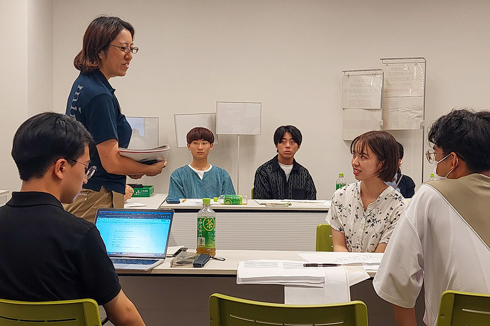 健康課職員との対話