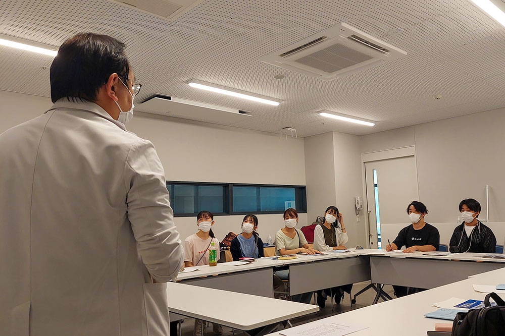 中部国際医療センター 山田副病院長からの講義