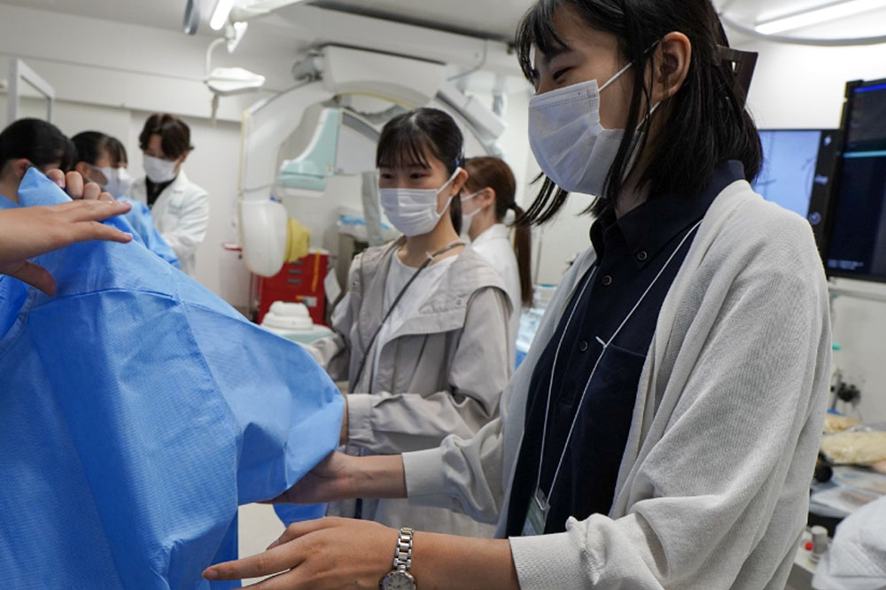 医療現場での実習体験