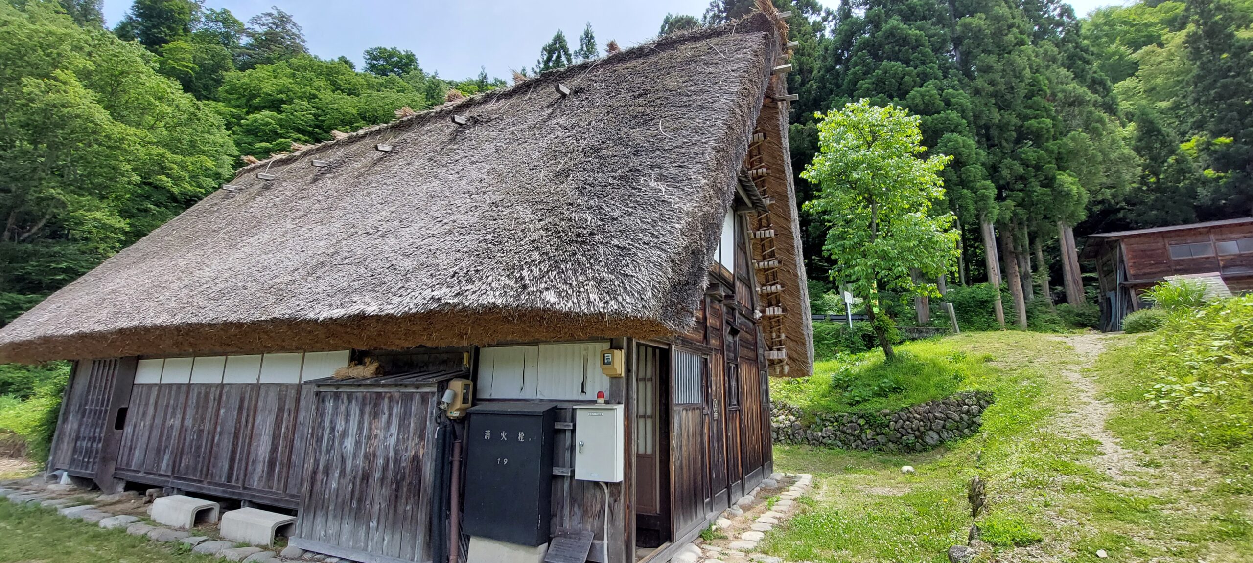 白川郷の合掌造り家屋